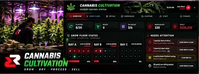 Cannabis Cultivation — Grow, process, package and sell FiveM script cover art