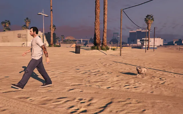 Companion Pets FiveM script screenshot 4 — pets ui follow